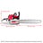 22-Inch 52CC Gas Chainsaw with Aircraft-Grade Aluminum Protection & Anti-Vibration Handle