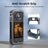 Utility Frame Case Cage for Insta360 X5 Protective Case Quick Release Adapter