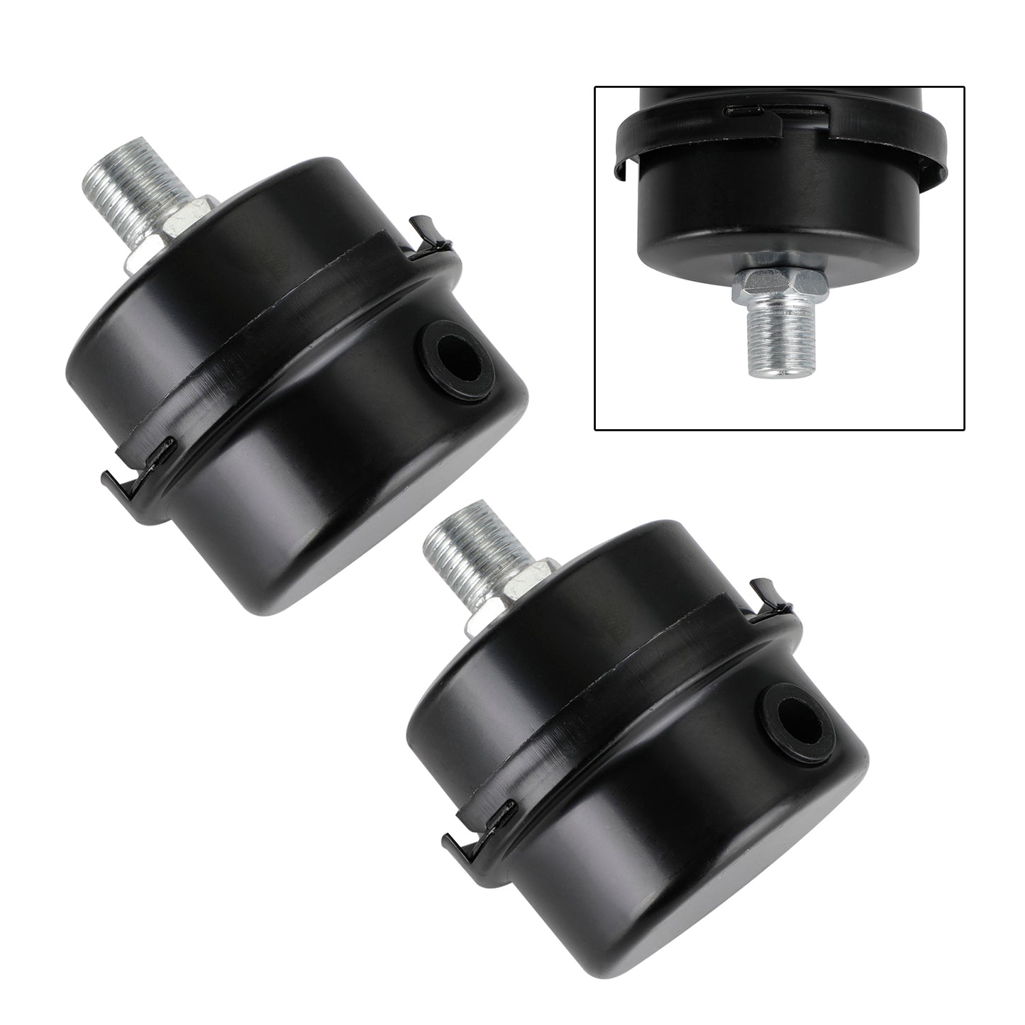 2Pcs Compressor Air Intake Filter 1/4" 13MM Paper For Air Compressor