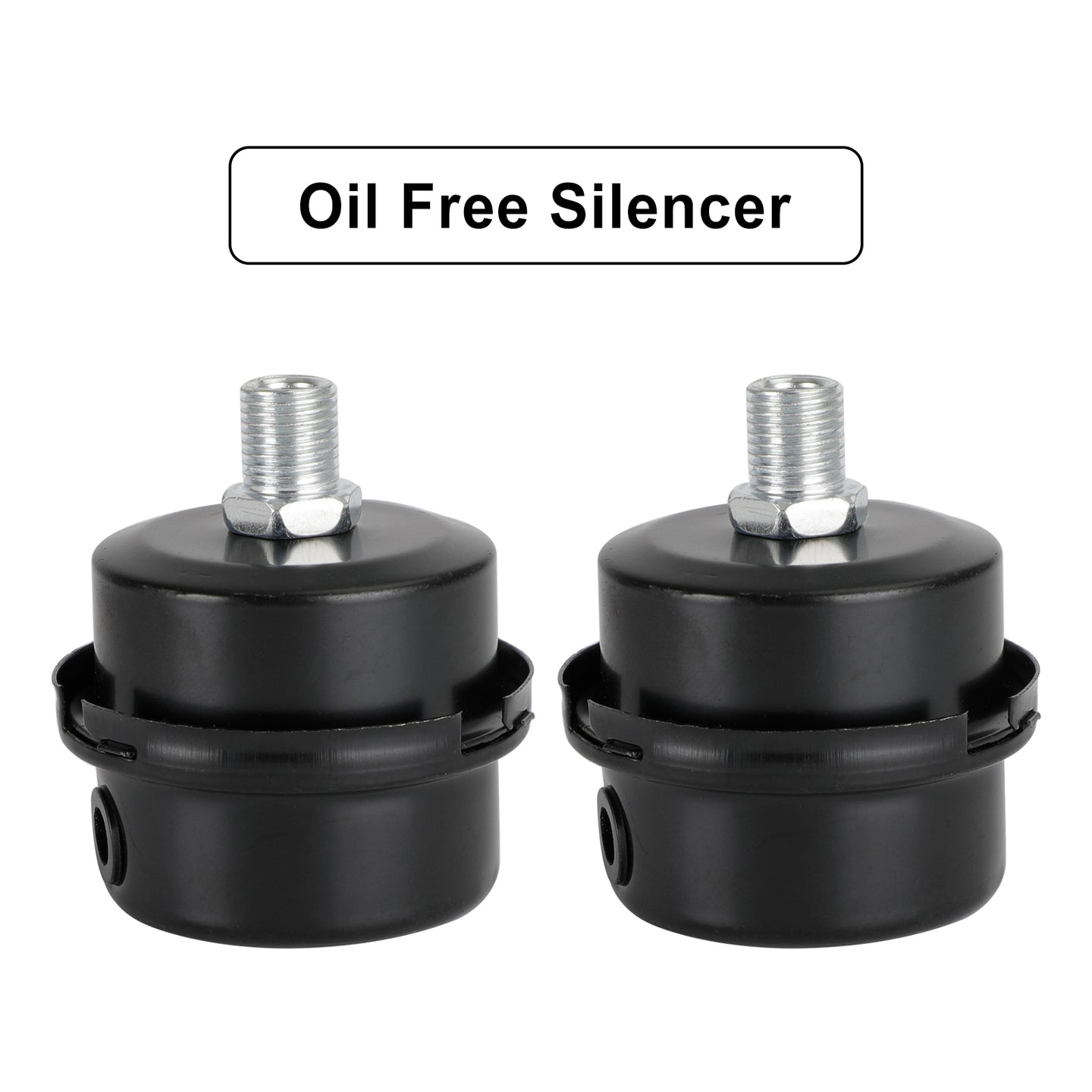 2Pcs Compressor Air Intake Filter 1/4" 13MM Paper For Air Compressor