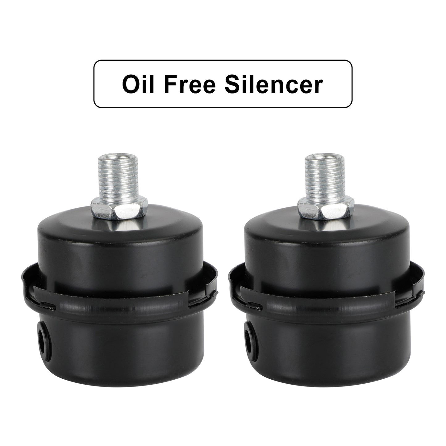 2Pcs Compressor Air Intake Filter 1/4" 13MM Paper For Air Compressor