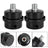 2x Filter Metal Air Compressor Intake Filter Noise Muffler Silencer 13/16/20mm, 3/8"
