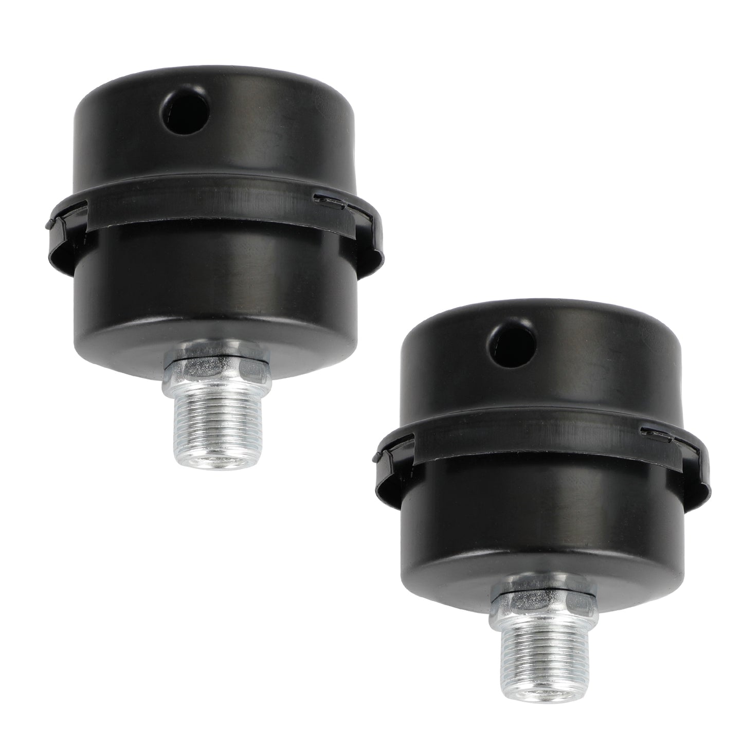 2x Filter Metal Air Compressor Intake Filter Noise Muffler Silencer 13/16/20mm, 3/8"