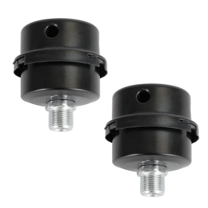 2x Filter Metal Air Compressor Intake Filter Noise Muffler Silencer 13/16/20mm, 3/8"