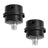 2x Filter Metal Air Compressor Intake Filter Noise Muffler Silencer 13/16/20mm, 3/8"