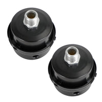 2x Filter Metal Air Compressor Intake Filter Noise Muffler Silencer 13/16/20mm, 3/8"