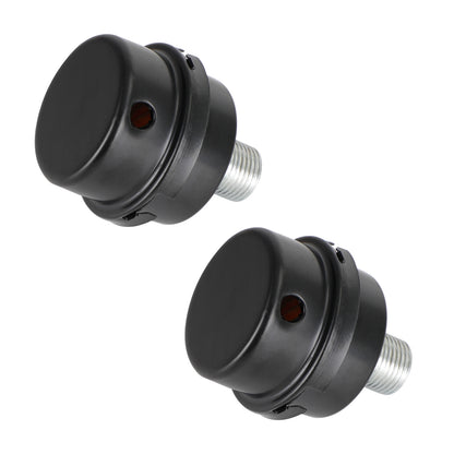 2x Filter Metal Air Compressor Intake Filter Noise Muffler Silencer 13/16/20mm, 1/2"