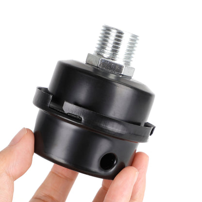 2x Filter Metal Air Compressor Intake Filter Noise Muffler Silencer 13/16/20mm, 1/2"