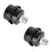 2x Filter Metal Air Compressor Intake Filter Noise Muffler Silencer 13/16/20mm, 1/2"