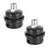2x Filter Metal Air Compressor Intake Filter Noise Muffler Silencer 13/16/20mm, 1/2"