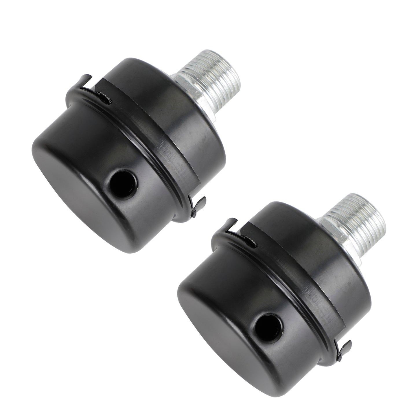 2x Filter Metal Air Compressor Intake Filter Noise Muffler Silencer 13/16/20mm, 1/2"