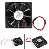 4Pcs DC Brushless Cooling PC Computer Fan 12V 8020s 80x80x20mm 0.15A 2 Pin Wire