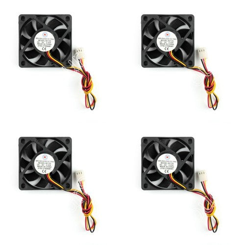 0.2A Fan Computer 5V DC CPU Cooling Brushless 3 Pin 60x60x15mm 6015s Fan