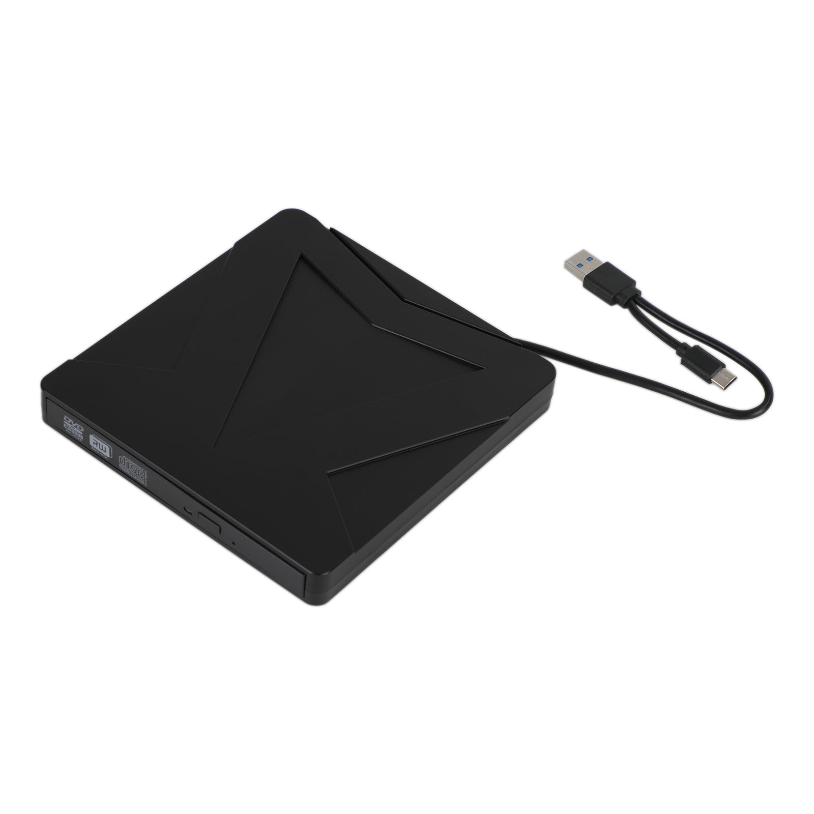USB Type-C 7 IN 1 External ray Disc Writer  Reader CD DVD Drive USB 3.0