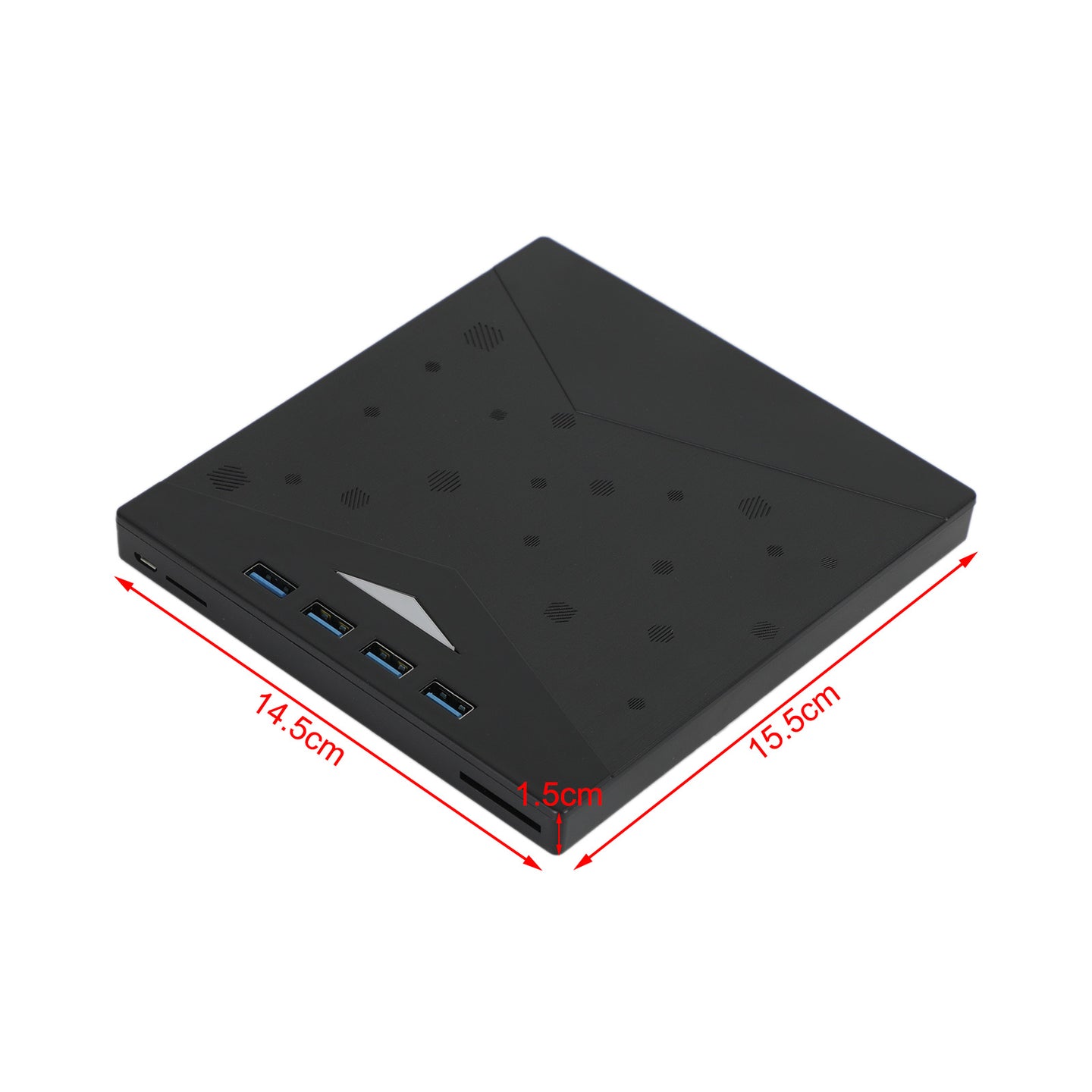 7 in 1 External CD/DVD Burner Drive USB 3.0 Type-c Type A CD-ROM Laptop,External CD/DVD Drive for Laptop 7 in 1 USB 3.0 DVD Player Portable