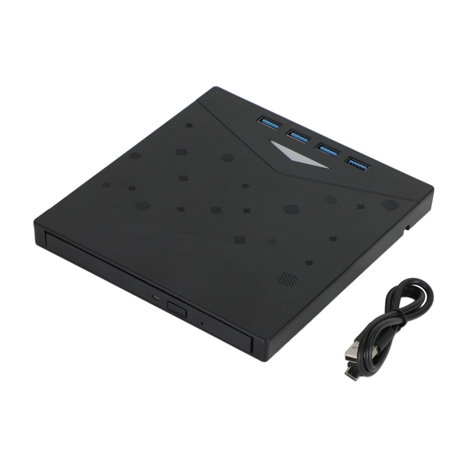 7 in 1 External CD/DVD Burner Drive USB 3.0 Type-c Type A CD-ROM Laptop,External CD/DVD Drive for Laptop 7 in 1 USB 3.0 DVD Player Portable