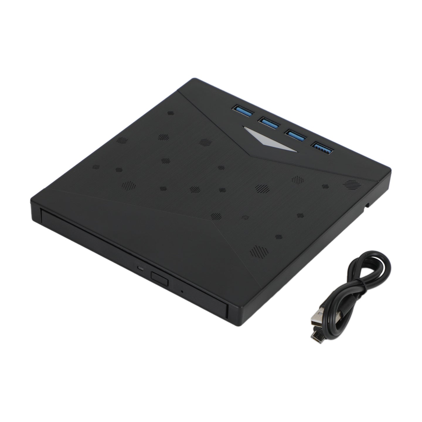 7 in 1 External CD/DVD Burner Drive USB 3.0 Type-c Type A CD-ROM Laptop,External CD/DVD Drive for Laptop 7 in 1 USB 3.0 DVD Player Portable
