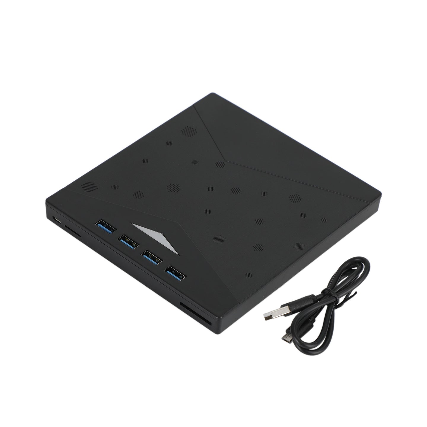 7 in 1 External CD/DVD Burner Drive USB 3.0 Type-c Type A CD-ROM Laptop,External CD/DVD Drive for Laptop 7 in 1 USB 3.0 DVD Player Portable