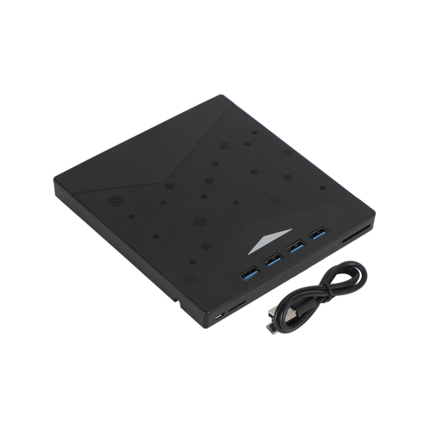 7 in 1 External CD/DVD Burner Drive USB 3.0 Type-c Type A CD-ROM Laptop,External CD/DVD Drive for Laptop 7 in 1 USB 3.0 DVD Player Portable