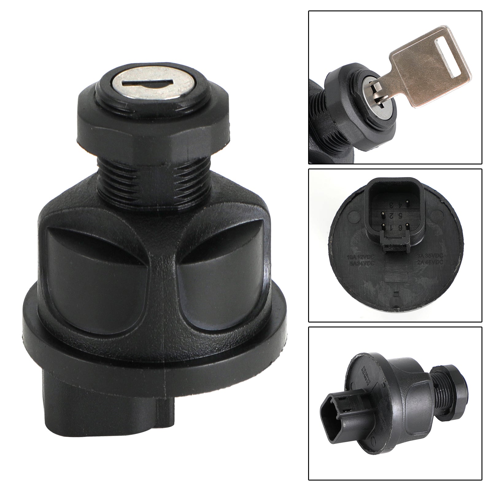 Ignition Switch W/2 Keys Fits For Bobcat S100 S130 S150 S160 S185 S205 S330 S450