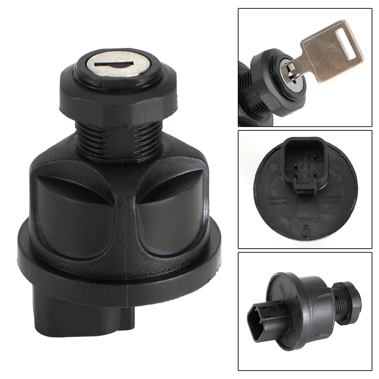 Ignition Switch W/2 Keys Fits For Bobcat S100 S130 S150 S160 S185 S205 S330 S450