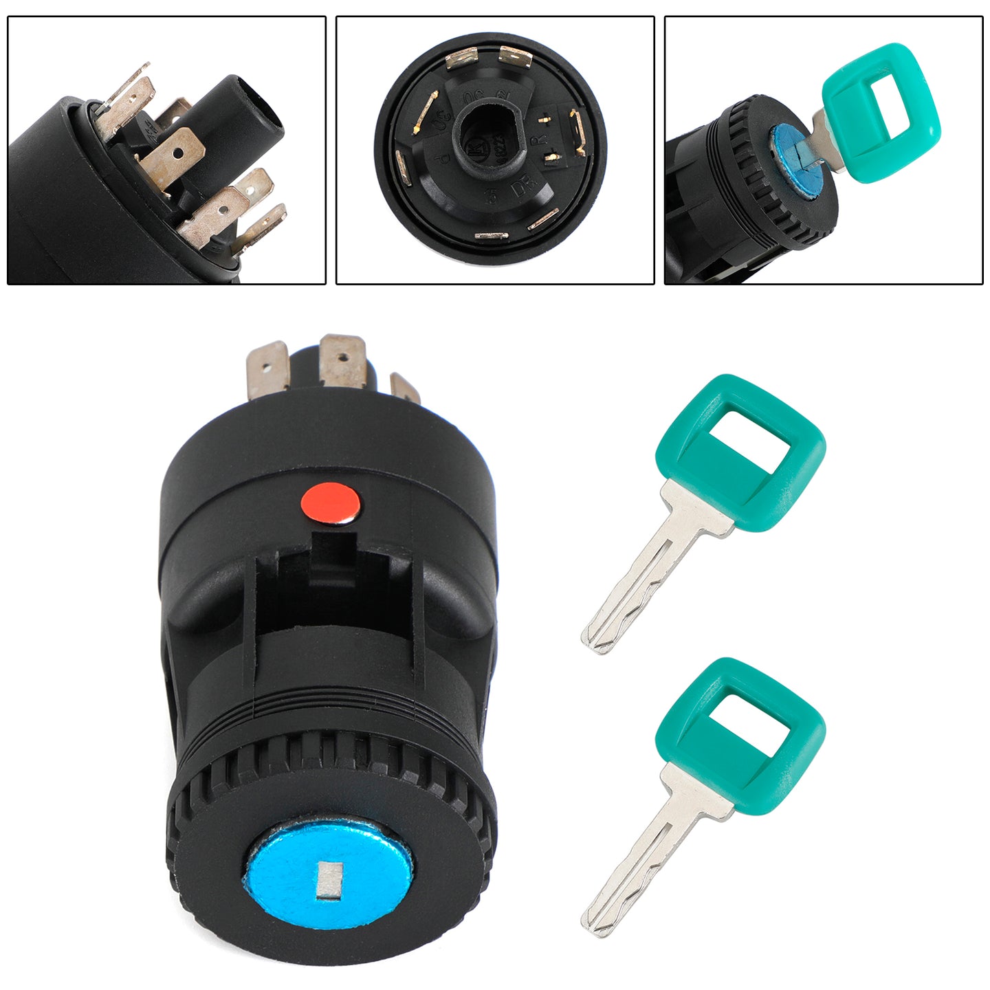 Ignition Switch W/2 Keys 15082295 11007281 Fits For Volvo Truck A20C A30C