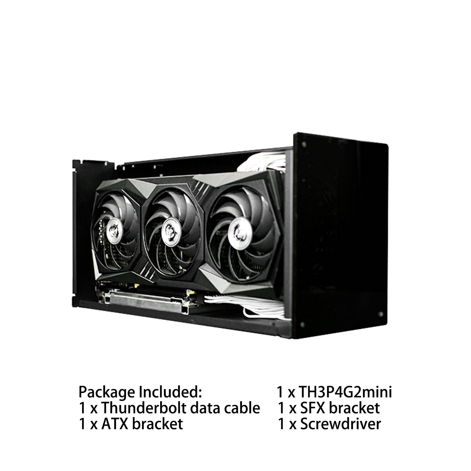 TH3P4G2 mini USB3.0 Graphics Card Extended Bracket for Thunderbolt 3 4 Ports