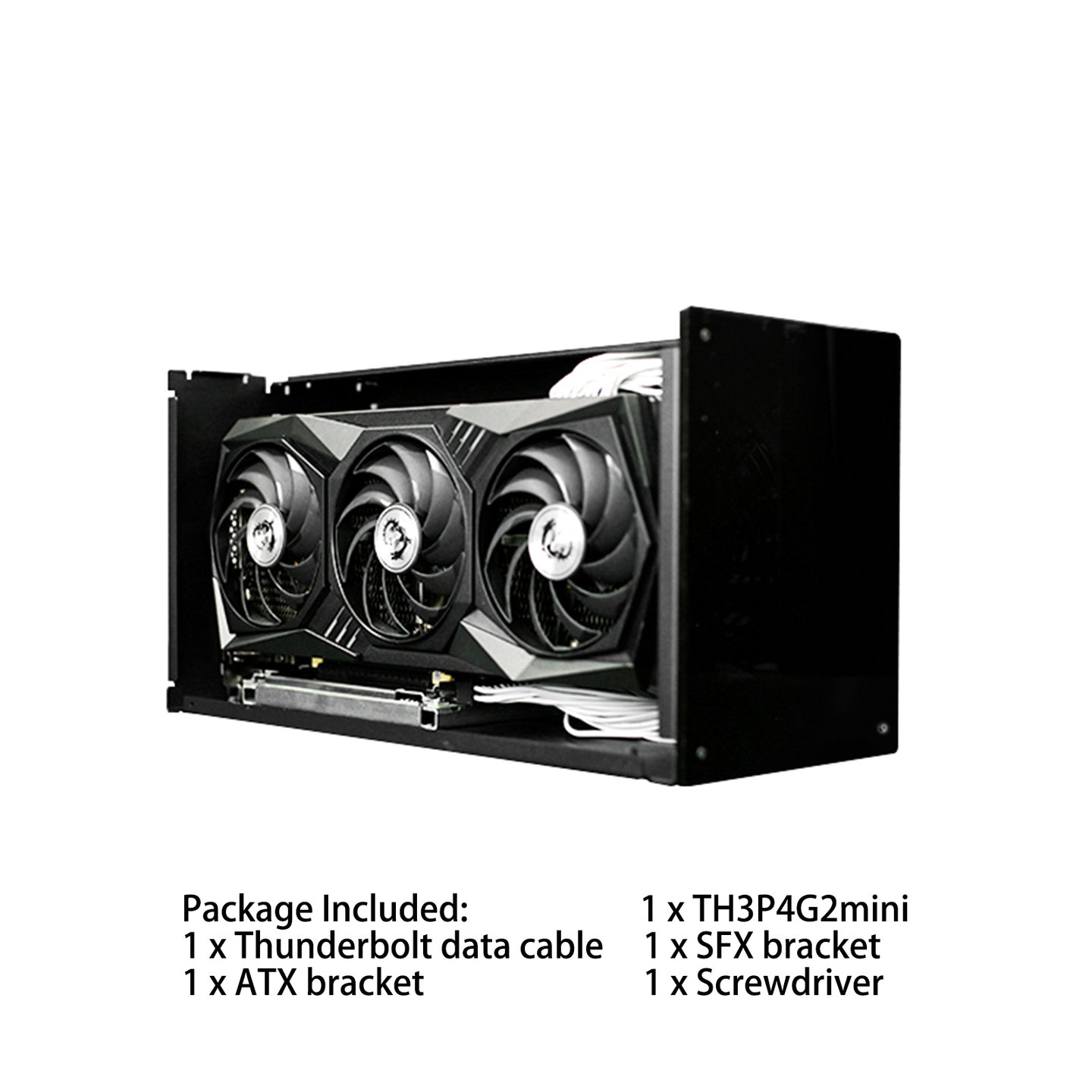 TH3P4G2 mini USB3.0 Graphics Card Extended Bracket for Thunderbolt 3 4 Ports