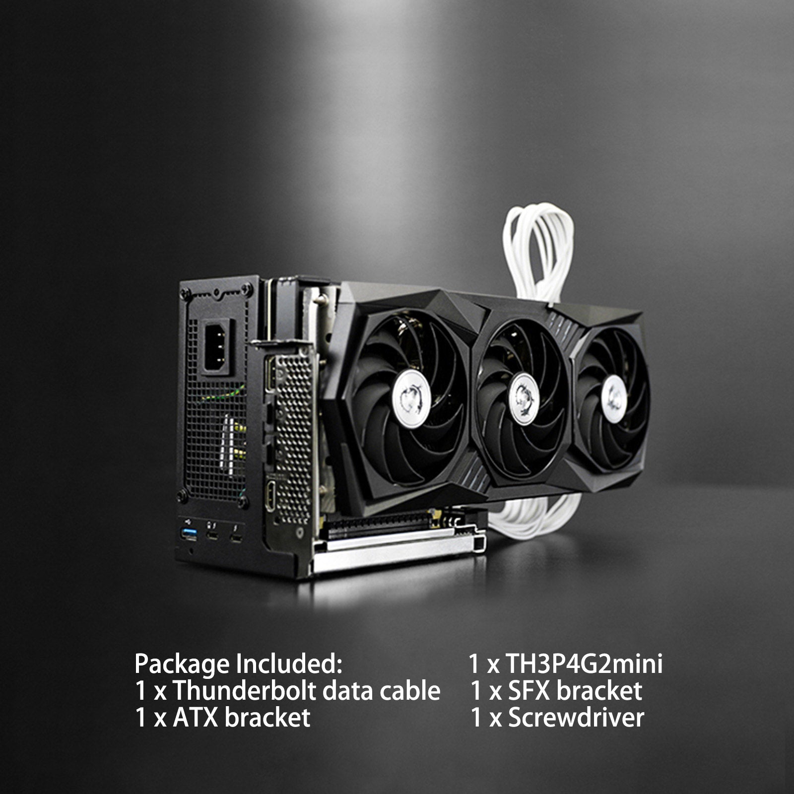 TH3P4G2 mini USB3.0 Graphics Card Extended Bracket for Thunderbolt 3 4 Ports