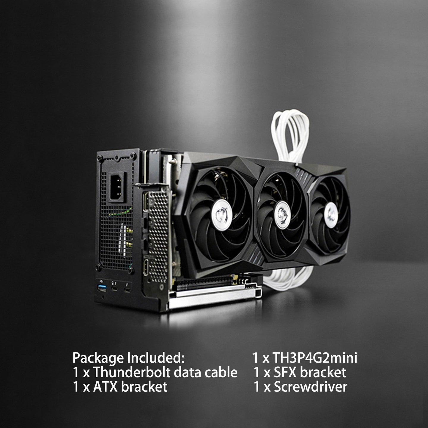 TH3P4G2 mini USB3.0 Graphics Card Extended Bracket for Thunderbolt 3 4 Ports