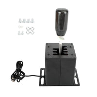 6+R USB Simulator H Gear shifter for Logitech G29 G920 Steering Wheel PC Black