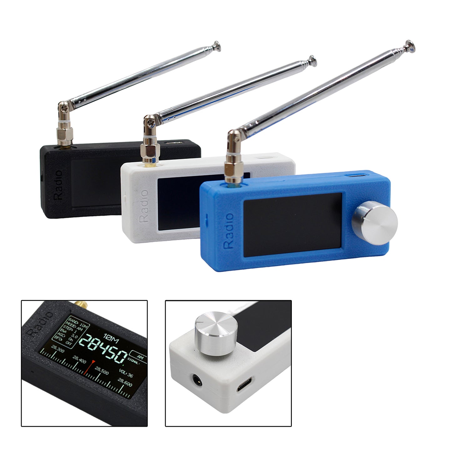 SI4732 ATS-mini 0.5-108MHz Mini Pocket SSB Radio All Band ESP32 Radio Receiver