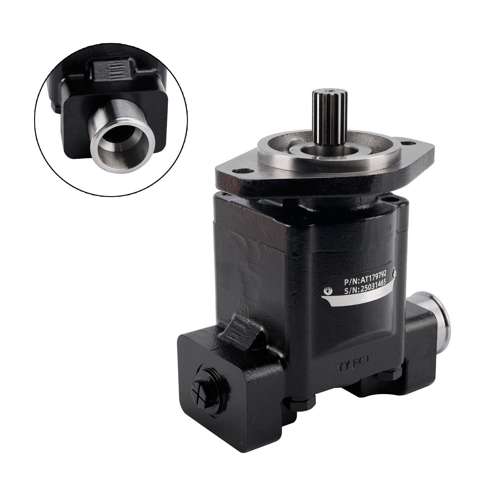 Hydraulic Pump AT179792 For John Deere Backhoe Loader 310K 310E 310J 310G 710D