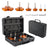6-Piece Carbide Pipe Reamer Kit, Fitting Saver for PVC, CPVC & ABS Pipes, Fits 1/2" Drills, with Case