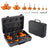 6-Piece Carbide Pipe Reamer Kit, Fitting Saver for PVC, CPVC & ABS Pipes, Fits 1/2" Drills, with Case
