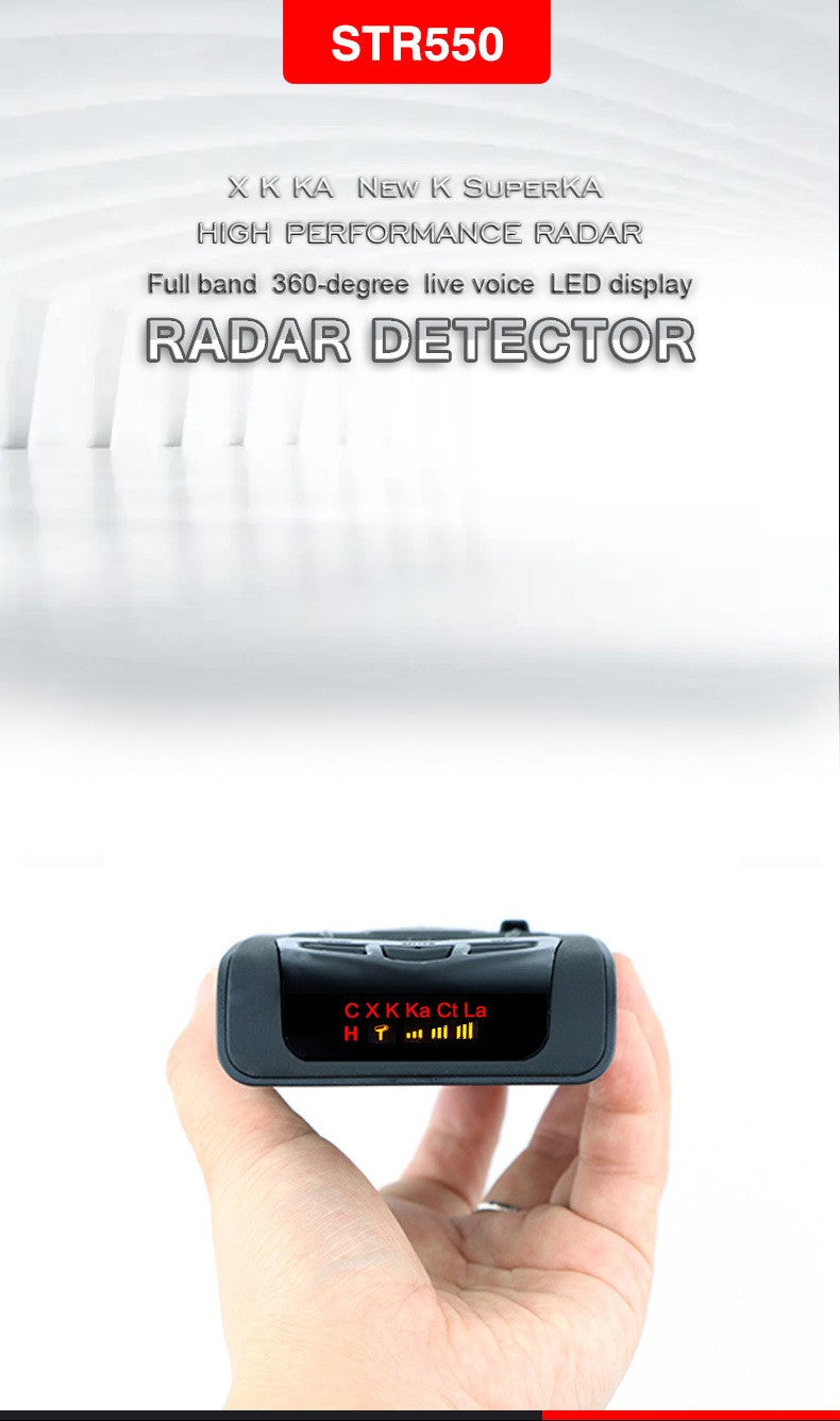 DriveAlert™ Car Radar & Laser Alert Detector