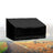 Black Waterproof Heavy Duty Garden Couch Outdoor 2/3/4 Seater Bench Seat Cover, 4Seats 190x66x89cm