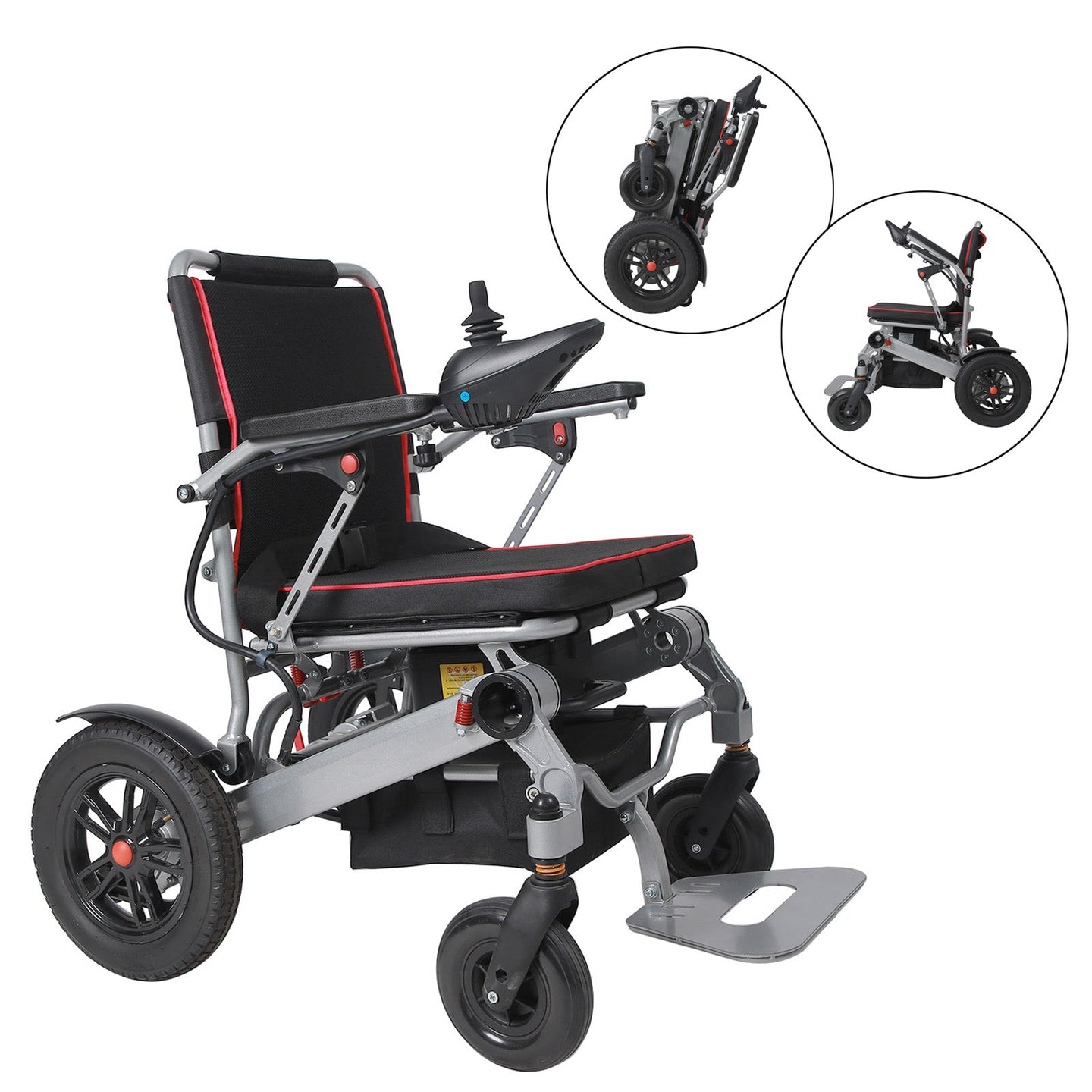 Lightweight Foldable Electric Wheelchair – Airline-Approved Portable Power Chair for Adults & Seniors
