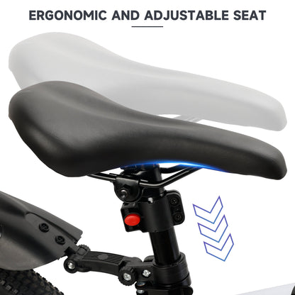 27.5 inches Mountain Bike 21 Speed Bikes With Lock+Air Pump