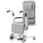 4-in-1 Lift Wheelchair, Waterproof, Shower/Toilet/Transfer, 150 kg Capacity
