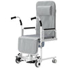 4-in-1 Lift Wheelchair, Waterproof, Shower/Toilet/Transfer, 150 kg Capacity