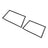 2X Freezer Door Seal Gasket a?? Replaces W10436252, W10131754, W10164041