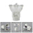 7R 230W Replacement Lamp Bulb for Sharpy Beam Moving Head Stage Lights