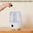 6.8L Cool Mist Humidifier & Diffuser with Remote - Top Fill for Bedroom, Plants & Baby
