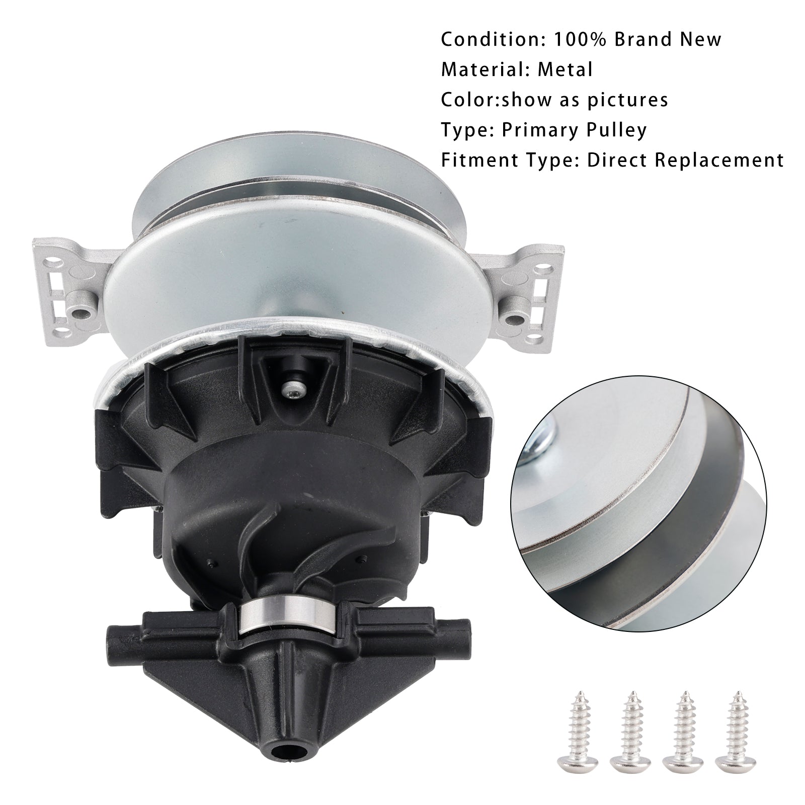 MIA13031 Primary Pulley Driver Kit for John Deere D105 Mower & RT400 Transmission, Replaces MIA13114