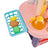 Plastic Tableware Kitchen Set With Sound, Light And Spray Function Kid Toy Pink