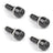 4PCS SCI R3-53AA Panel Mount Chassis Fuse Holder For 6x30mm Glass Fuses 15A 250V
