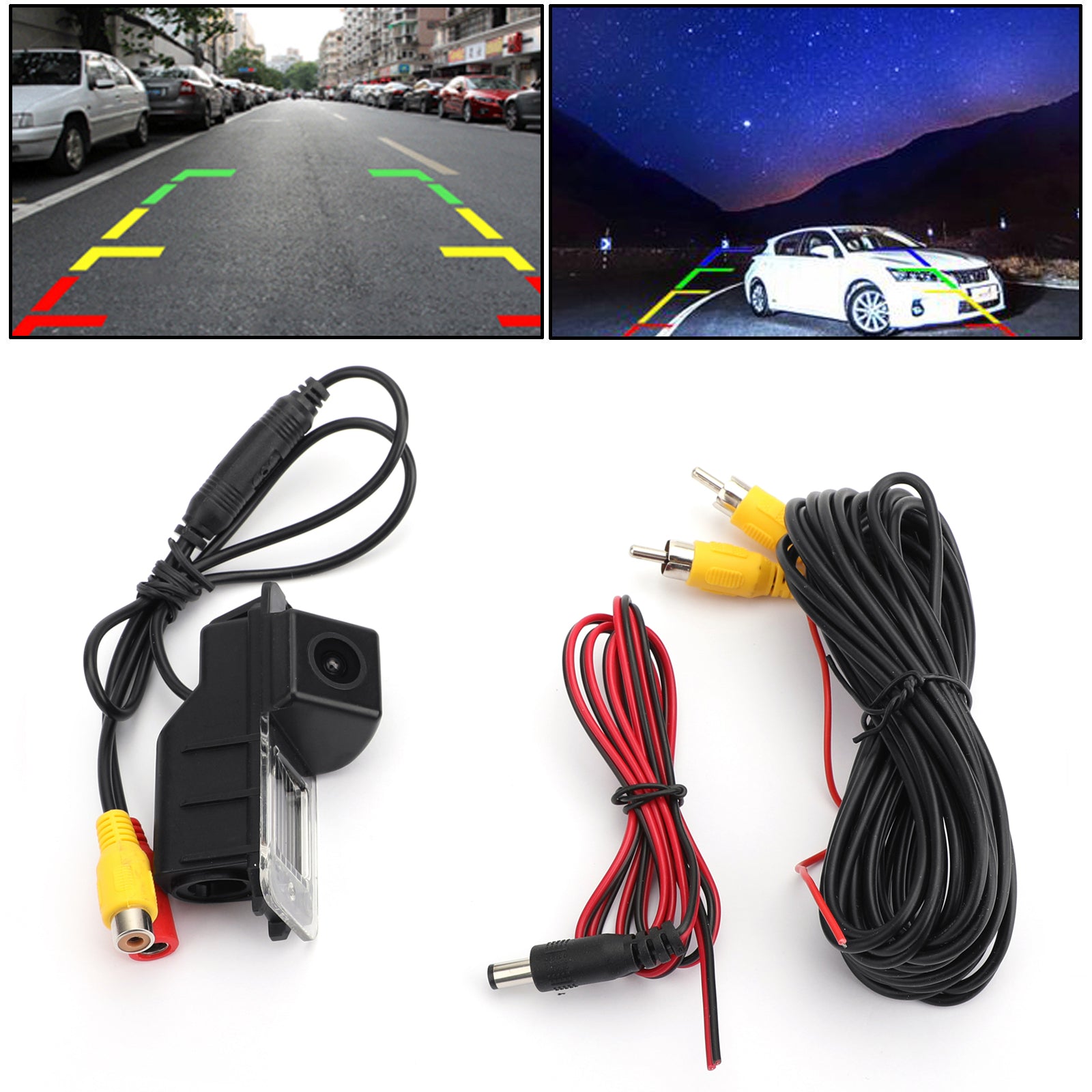 Waterproof IP67 Reversing Backup Rear View Parking Camera HD CCD For Golf MK 6 MK7