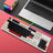 104Key Wired Mechanical Linear Switch Gaming Keyboard With Blue Switch RGB Light