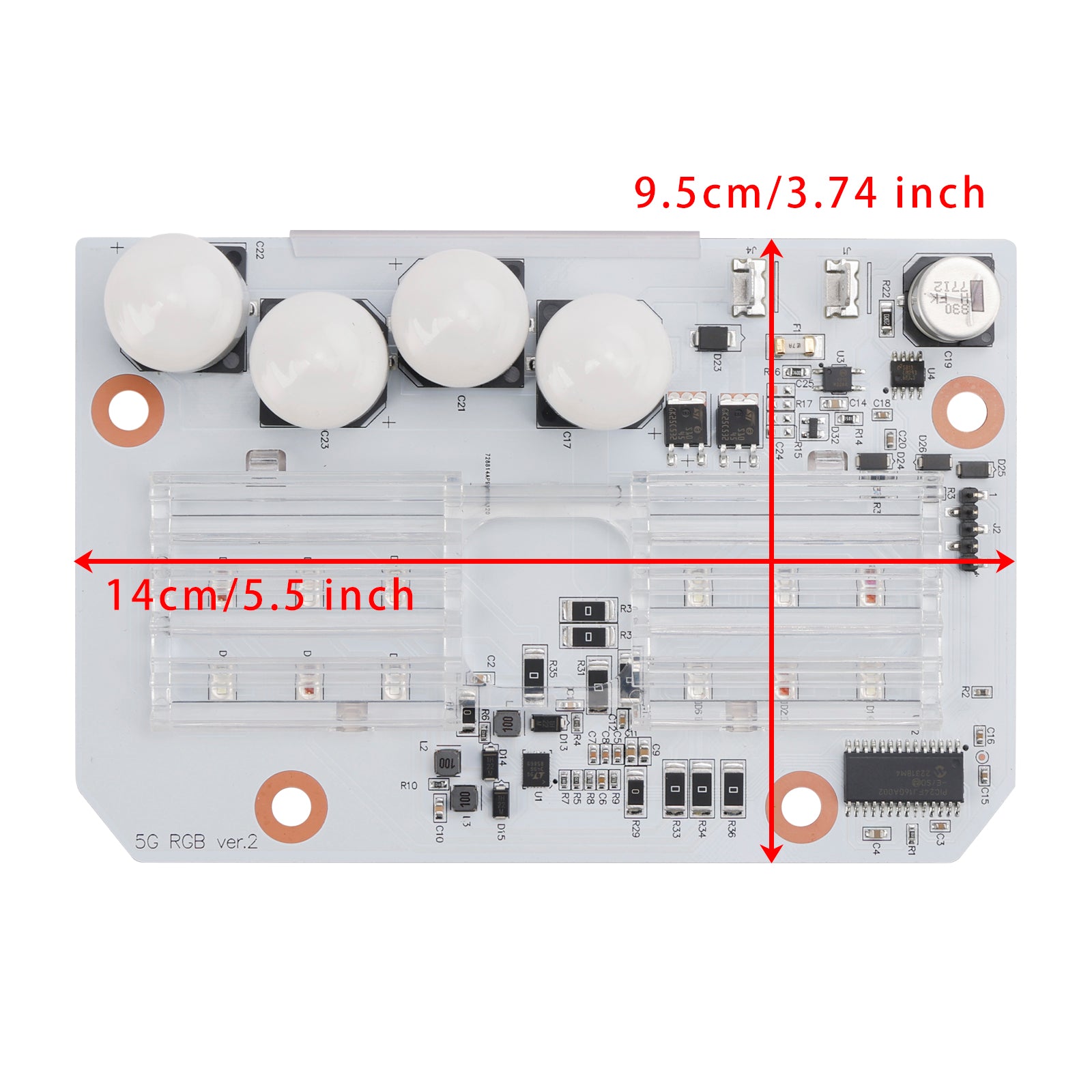 619818Z LED Light Engine Board Kit, Replacement for Pentair IntelliBrite 5G Color Pool & Spa Light